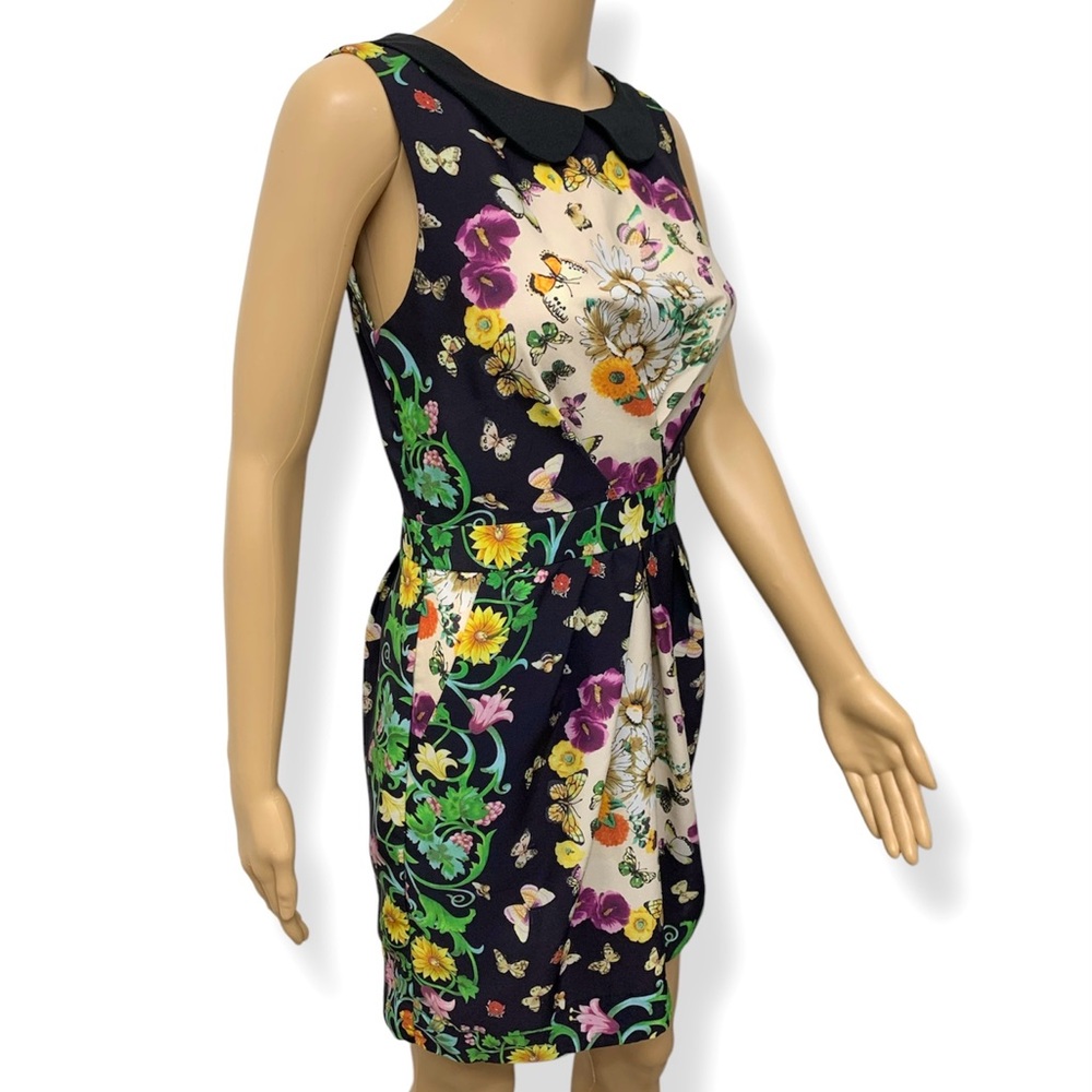 FARM Rio Floral Garden Casual Cocktail Mini Dress Size S - Picture 5 of 13